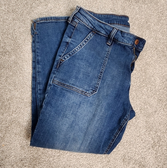 Old navy rockstar super skinny ankle jean size 14 - Picture 7 of 8